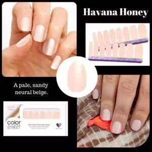 Color Street Havana Honey Nail Polish Strips . New in package.